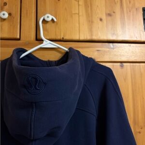 lululemon Scuba oversized half zip  Navy Hoodie
